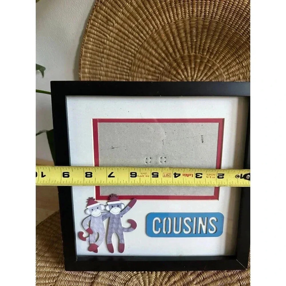 Cousins Sock Monkey Picture Frame - Picture 5 of 9